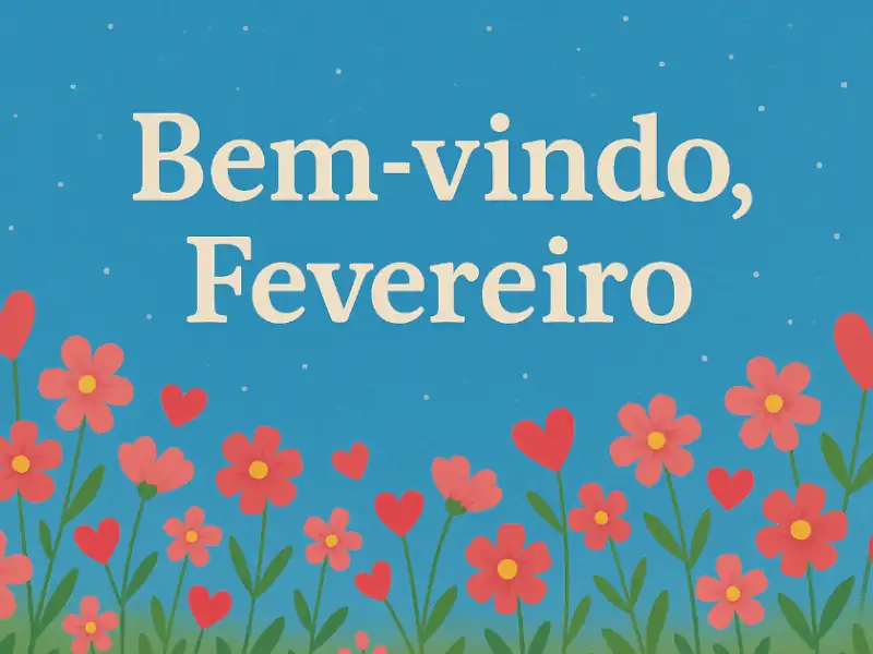 Frases de Boas-Vindas a Fevereiro