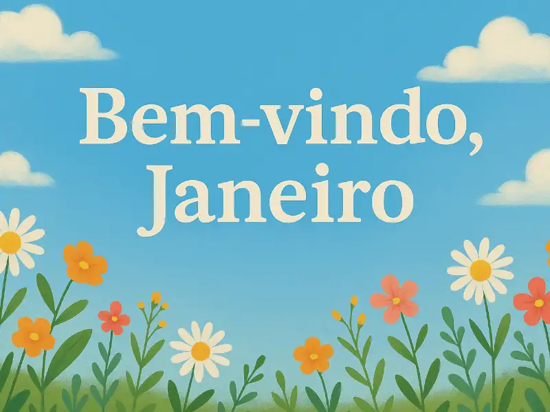 Frases de Bem-vindo, Janeiro